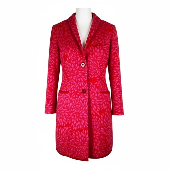 TyRihans Norge Jackets & Blazers - TyRihans Norge Norway Woman’s Print Blazer/Coat in 100% Wool